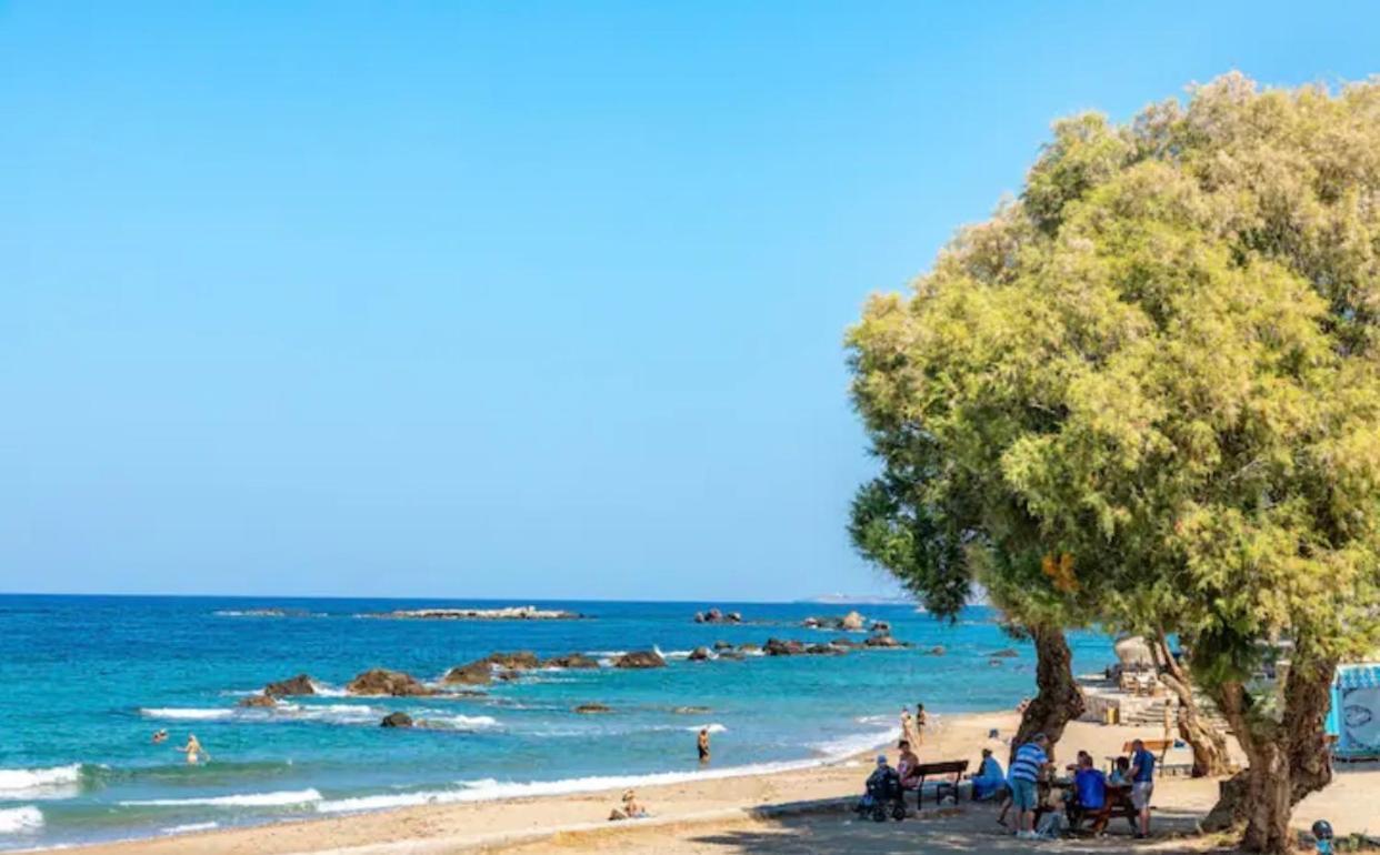 Beachfront Lux Apartments & Gym 4 Chania  Exterior foto